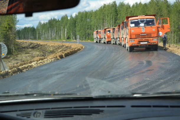 Дорожные работы в республике по направлению Сыктывкар — Нарьян-Мар  завершат в 2018 году