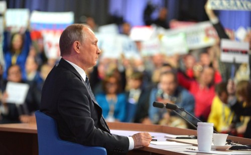 Новости партнеров: «На встрече с журналистами Владимир Путин больше всего говорил о внешней политике и экономике»