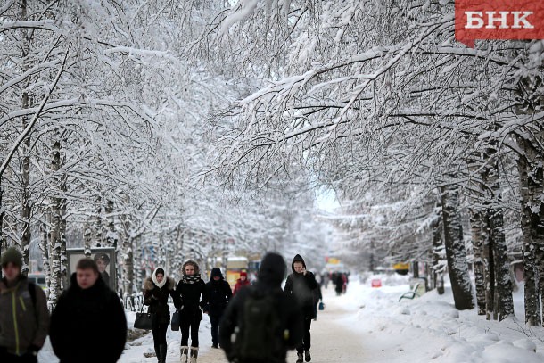 Первая и третья декада января в Коми будут холодными 
