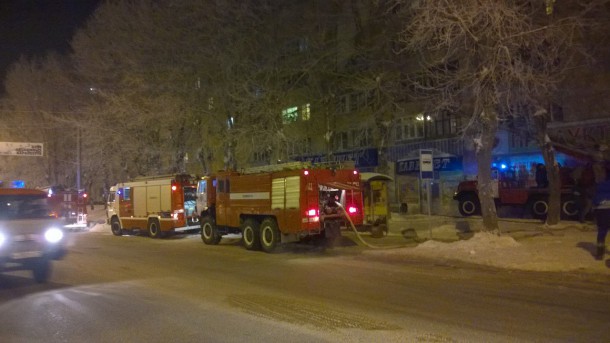 В центре Сыктывкара потушили пожар в жилом доме