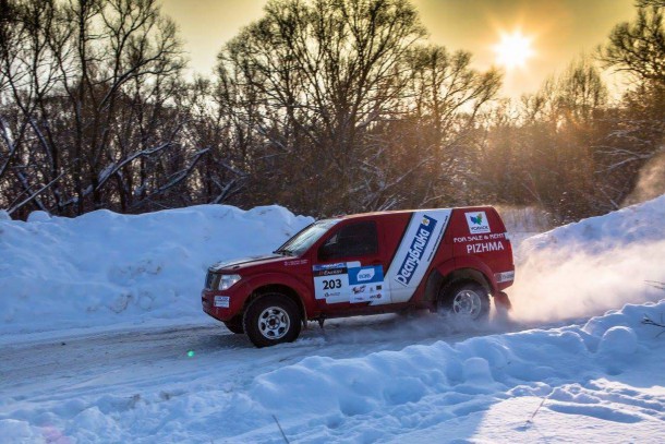 Команда «Комиавтоспорт» сошла с соревнований «Снежный шторм 2016» из-за технических неисправностей