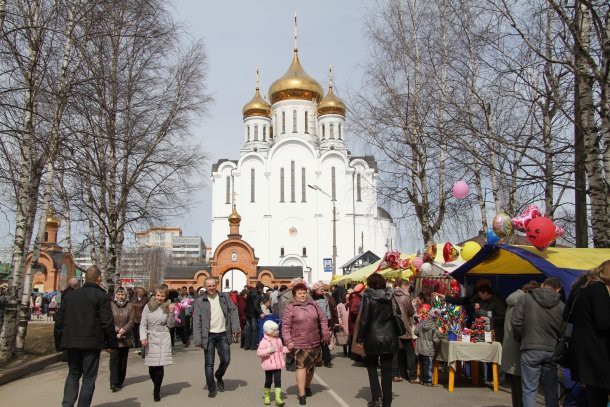 Празднование Пасхи в Сыктывкаре развернется возле Свято-Стефановского собора 