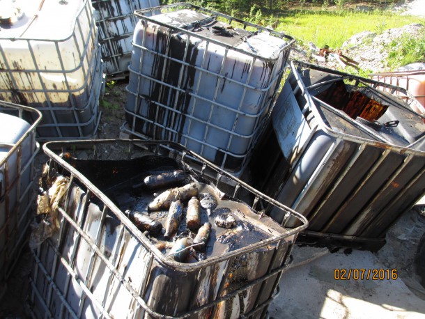 Специалисты не обнаружили нефтепродуктов на месте несанкционированной свалки возле села Колва