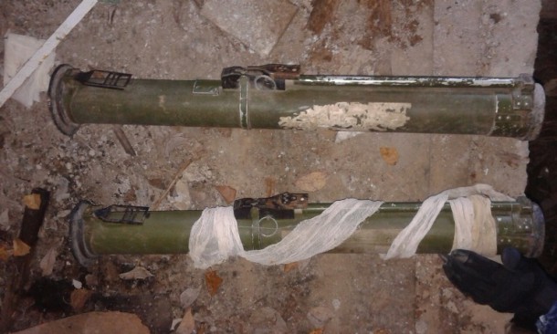 В Дырносе нашли схрон гранатометов