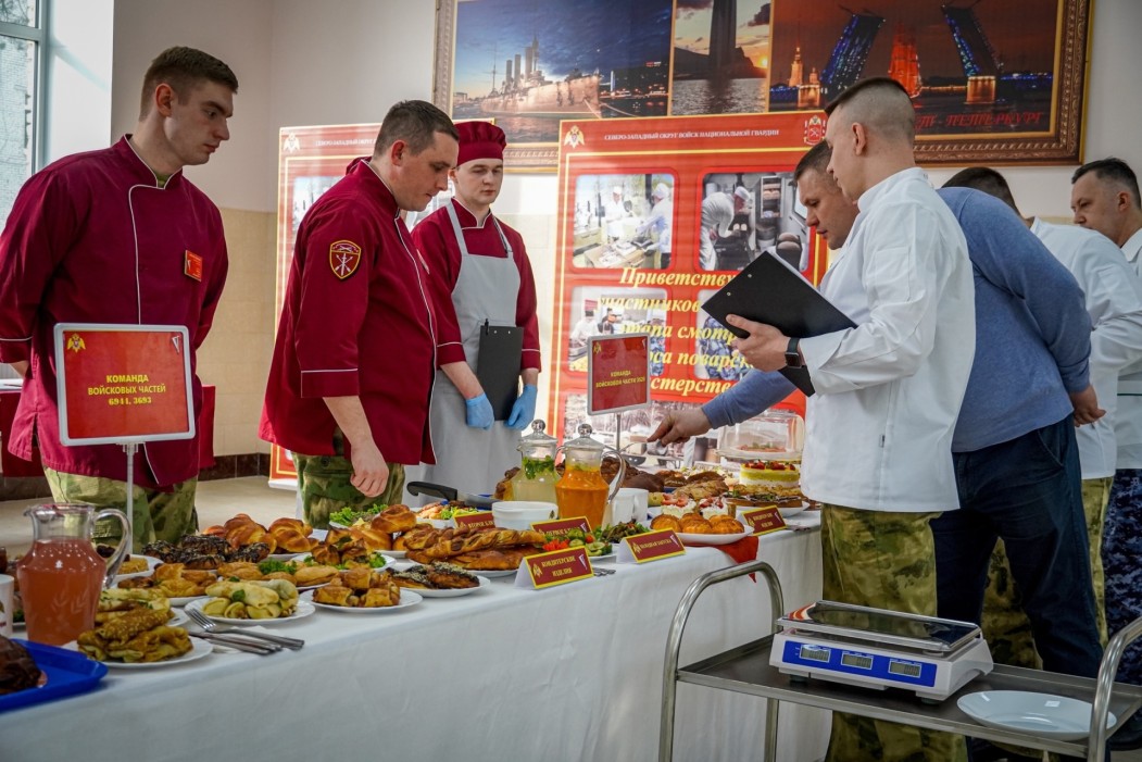 Росгвардейцы из Коми стали призерами конкурса военных поваров